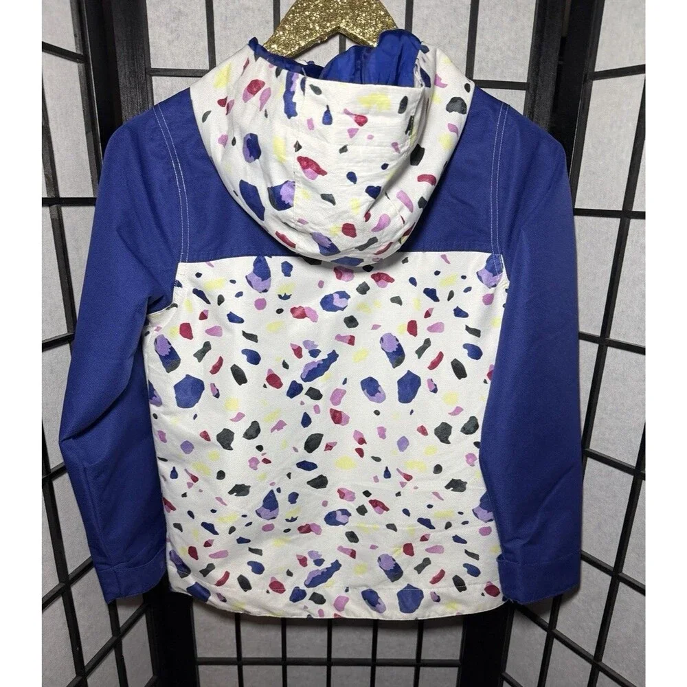 DSG Size Small Girls 3 In 1 Terrazo Print Hooded Ski Jacket‎